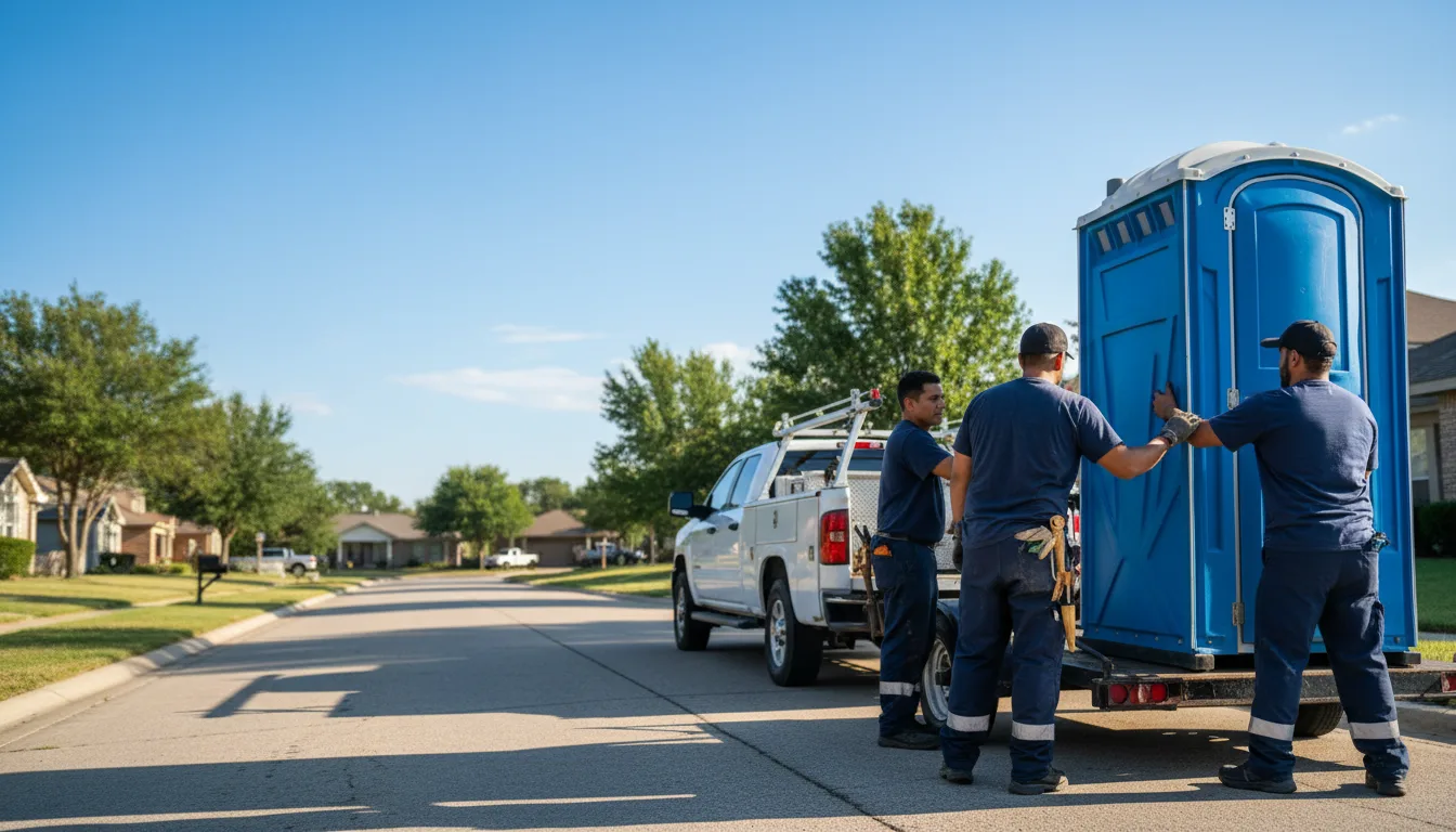 Portable Toilet Rental in Opolis, KS near me